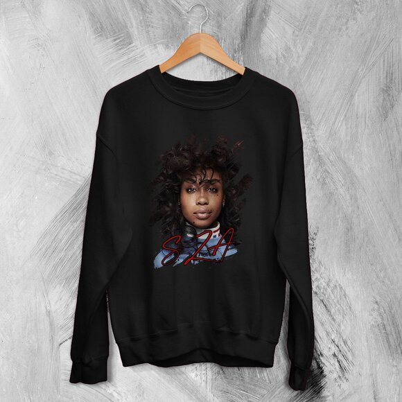 SZA Live Concert Fan Tour Music Streetwear Unisex Cozy Fall Outfit Sweatshirt - Picture 1 of 5